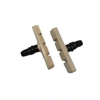 Falkx V-brake remblokken - 70mm - Wit - Per paar - Duurzaam en Betrouwbaar