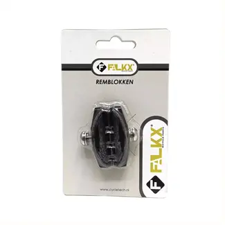 Falkx Remblokken 50mm - Geschikt voor racefietsen - Zwart - Per paar