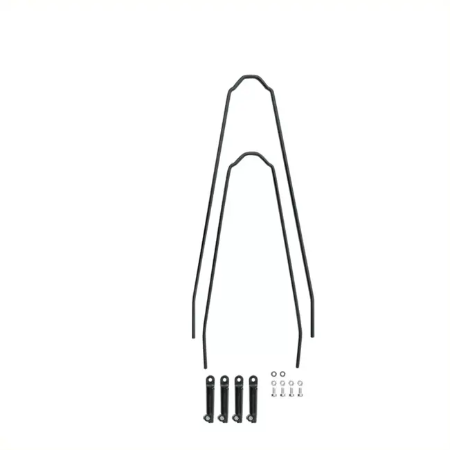 SKS Spatbordstangen set - 56 mm - zwart - duurzaam en weerbestendig