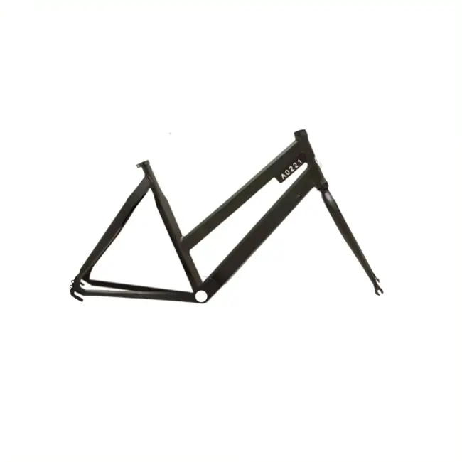 Avalon Fietsframe 54 cm - Mat zwart - Inclusief voorvork - Geschikt voor BSA trapas