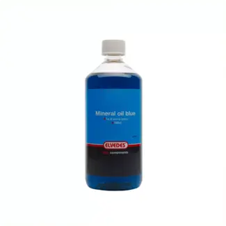 Elvedes Universele minerale olie - 1000 ml - Blauw - Voor alle remsystemen