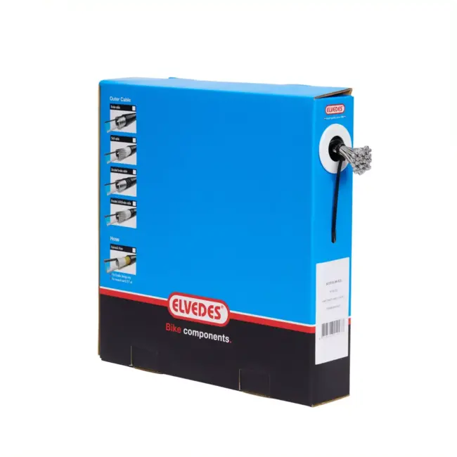 Elvedes Binnenkabel versnelling RVS - 3m - Nippel 4x4mm - Geschikt voor Nexus - Per 50 stuks