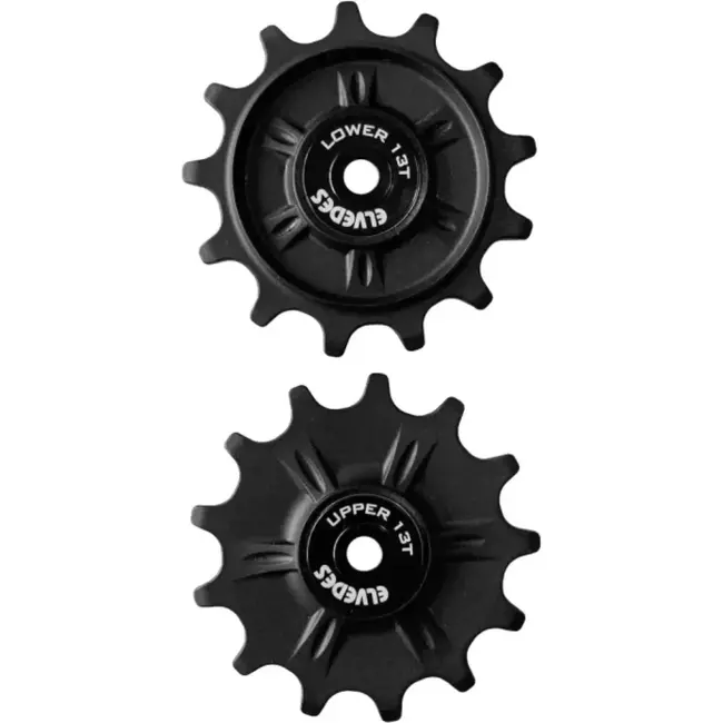 Elvedes Derailleurwieltjes - 2x13T - Afgedicht - Roestvrij Staal - Geschikt voor Shimano RD-M9100/M8100/M7100