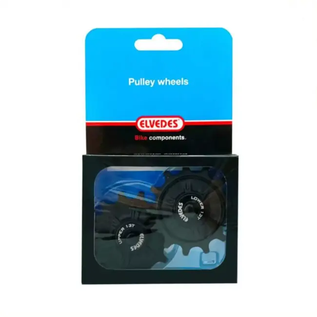 Elvedes Derailleurwieltjes - 2x13T - Afgedicht - Roestvrij Staal - Geschikt voor Shimano RD-M9100/M8100/M7100