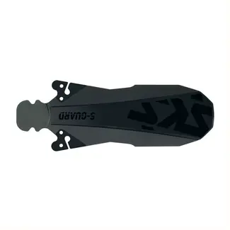 SKS Compact achterspatbord - Flexibele kunststof - Eenvoudige montage - Zwart - 190 mm