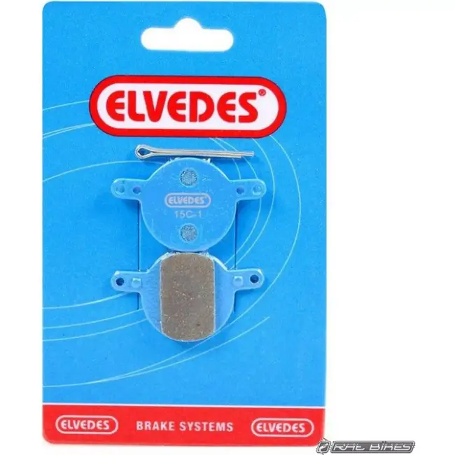 Elvedes Organische schijfremblokjes - Magura Julie 2001-2008 - Geluidsarm - Per paar