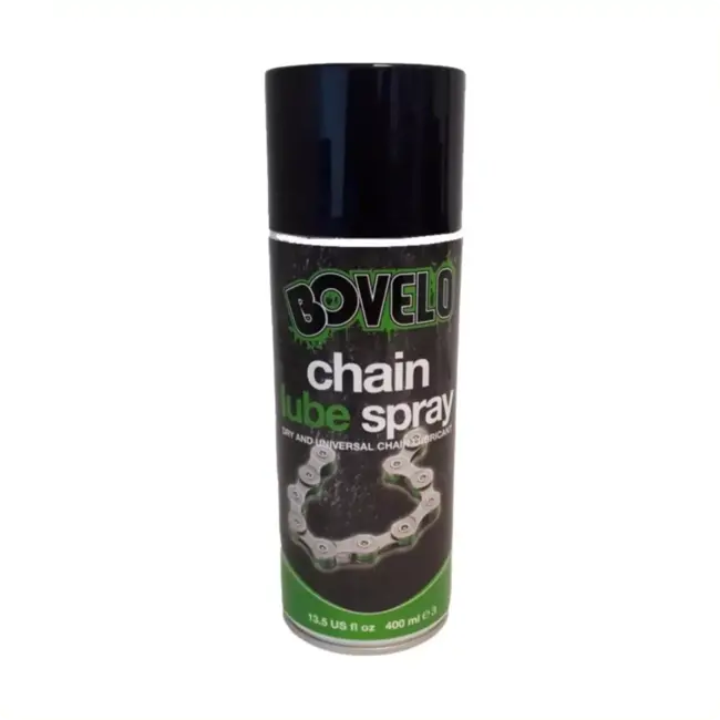 BoVelo Universele kettingspray - Waterafstotend - Bescherming tegen slijtage en roest - 400 ml