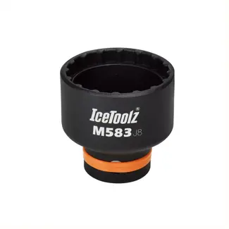 IceToolz Kettingbladgereedschap - STePS E6000 - Tandwielafnemer - Cr-Mo Staal - Voor ½” Ratelsleutel IceToolz Kettingbladgereedschap - STePS E6000 - Tandwielafnemer - Cr-Mo Staal - Voor ½” Ratelsleutel