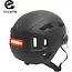 Falkx Helm met vizier - mat zwart - maat M - NTA 8776 - LED achterlicht