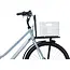 Basil Fietskrat S - Gerecycled Kunststof - Multifunctionele Bodem - 17,5L - Wit