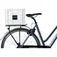 Basil Fietskrat L - Gerecycled Kunststof - 40L - Wit - Voor Diverse Bevestigingssystemen
