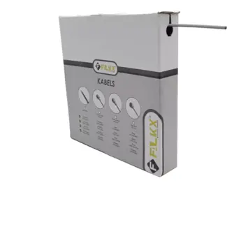 Falkx Rem buitenkabel - 5mm zilver - 30m rol - Duurzaam en betrouwbaar
