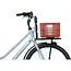 Basil Fietskrat S - Gerecycled Kunststof - Terra Rood - 17,5L - Compact en Duurzaam