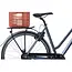 Basil Fietskrat S - Gerecycled Kunststof - Terra Rood - 17,5L - Compact en Duurzaam