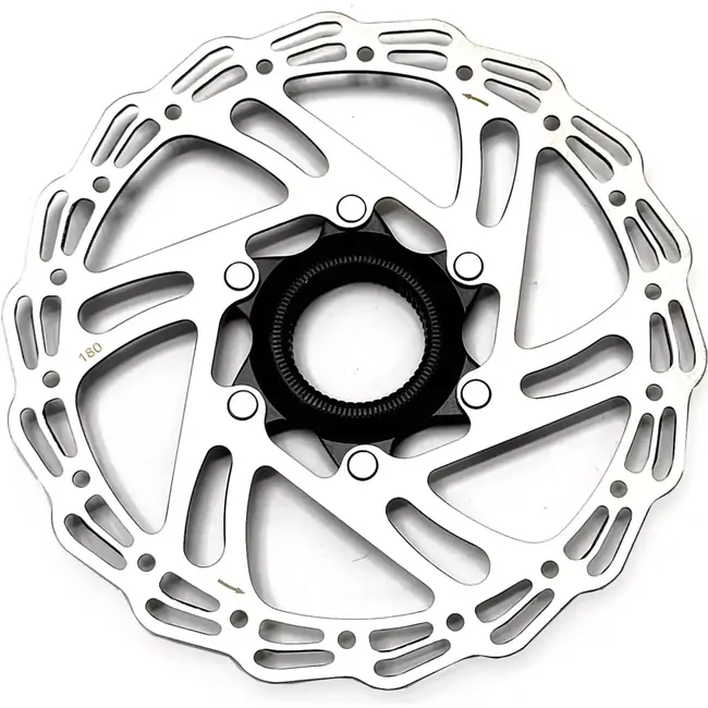 Alhonga Centerlock remschijf - 180mm - RVS - Zonder sluitring - Lichtgewicht 165g