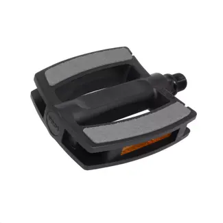 Union Pedalen met antislip en duurzame 2-K constructie - zwart/grijs
