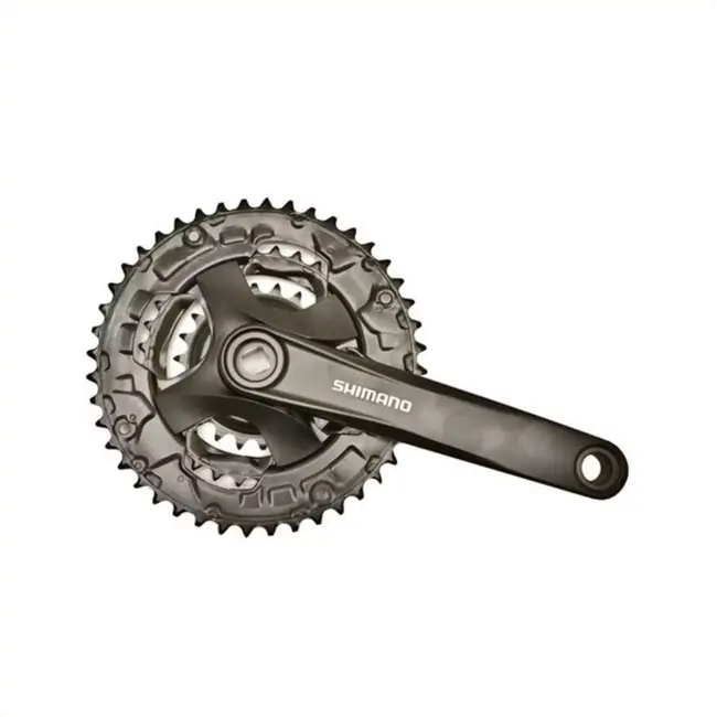 Shimano Crankstel 9-speed - Triple kettingblad - 44/32/22T - Zwart - 175mm