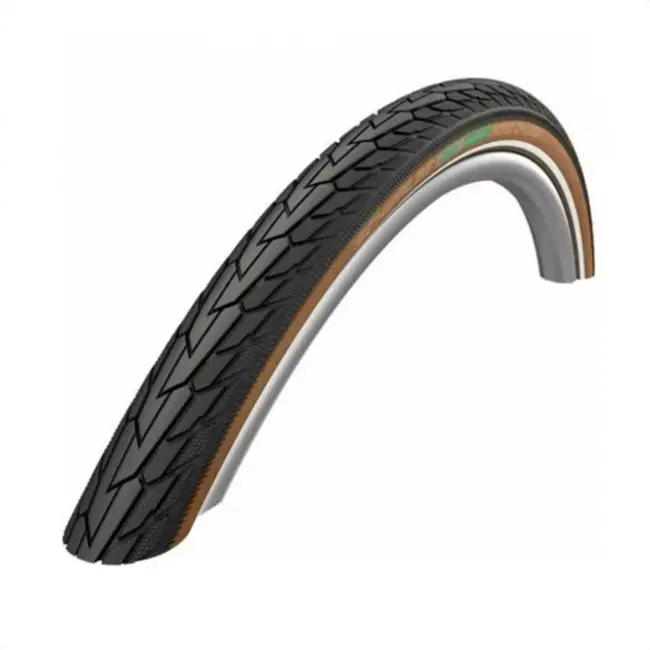 Schwalbe Fietsband - Road Cruiser - Punctiebestendig - Zwart/Bruin - 28x1,60