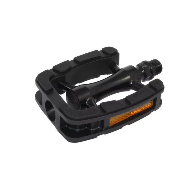 Union Aluminium fietspedalen - non-slip oppervlak - zwart - 3-K constructie - 9/16" as