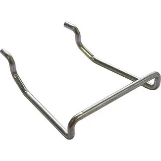 ABUS Helm ophanghaak - Geschikt voor Art 8181 - Zilver - Duurzaam - Voor werkplaatsgebruik