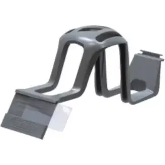 ABUS Helm ophanghaak voor slatwall - robuust staal - minimalistisch ontwerp - veelzijdige compatibiliteit