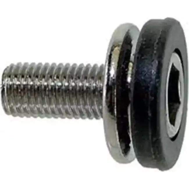 Falkx Crankbout inbus - M8x17 - Duurzaam metaal - Voor vierkante trapassen