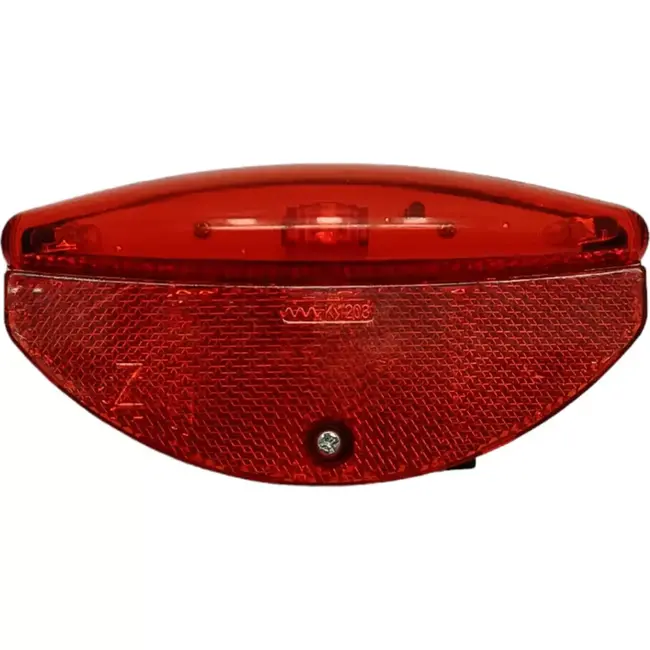 Falkx Achterlicht LED - 3 LEDs - Bewegingssensor - 80mm Montage - Inclusief Batterijen