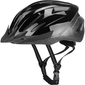 Falkx Helm voor fietsers en skaters - zwart - maat L (58-61 cm) - NEN-EN 1078:2012+A1:2012 gecertificeerd