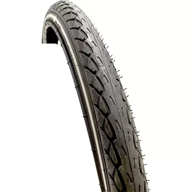 Deli tire Buitenband - Reflecterend - 26x1.75 - Zwart - Voor stadsfietsen