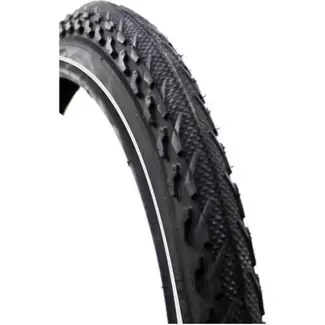 Deli tire Fietsband met reflectie - 24x1.75 - Veiligheid bij schemering - Duurzaam en betrouwbaar