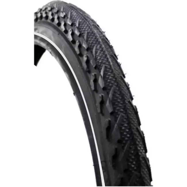 Deli tire Fietsband met reflectie - 24x1.75 - Veiligheid bij schemering - Duurzaam en betrouwbaar