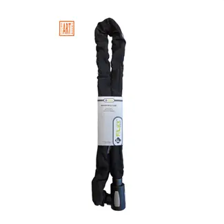 Falkx Kettingslot met ART-2 Certificering - 8mm Dikke Schakels - 120 cm Lengte - Inclusief Beschermhoes en Sleutels