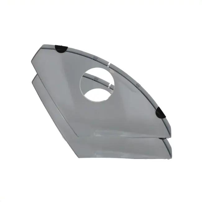 Hesling Jasbeschermers 28 inch - Duurzaam plastic - Smoke gloss - Bescherming tegen modder en water