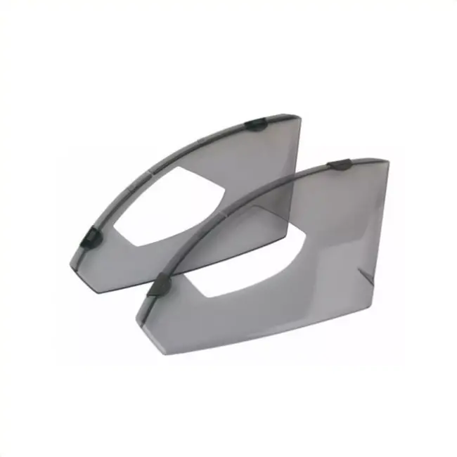 Hesling Jasbeschermers - Lichtgewicht - Rookkleur - 28 inch - Transparantie aanpasbaar