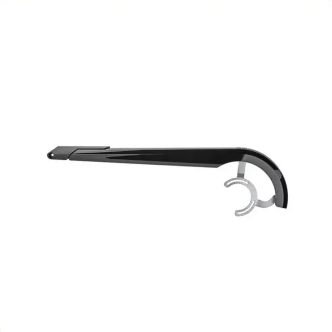 Hesling Kettingscherm - Open Type - Geschikt voor Bosch Gen 3 - 42-46T - Zwart - 52x15 cm
