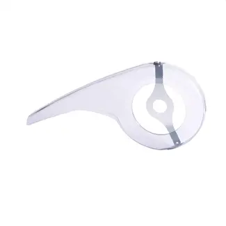 Hesling Transparant kettingscherm - 38 tanden - kunststof - 51 cm - inclusief bevestigingsbeugel