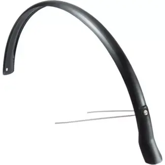 Eurofender Achterspatbord - Snello - 28 inch - 46 mm - Mat zwart - Inclusief bevestiging