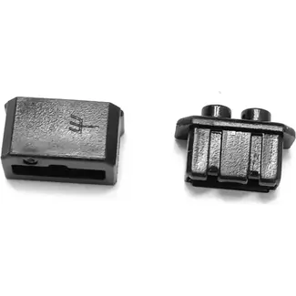 Anlun Naafdynamo stekker - Shimano compatibel - zwart - 100mm OLD - 36-gaats - 6V/3W output