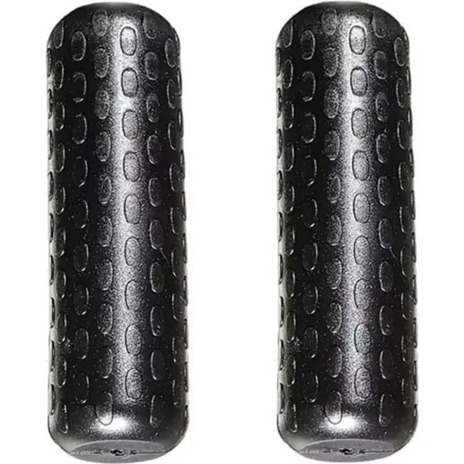 Herrmans Ergonomische fietshandvatten - Zwart - 110 mm - Comfort en grip - Veilig materiaal