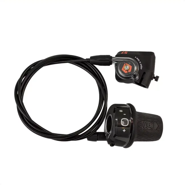 Sunrace Draaiversteller 7-speed - Clickbox - Geschikt voor SRAM S7 - Rechts - Zwart