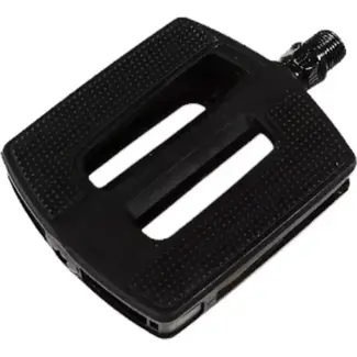 Falkx E-bike pedalen - soft anti-slip - kunststof huis - zwart - 9/16" schroefdraad