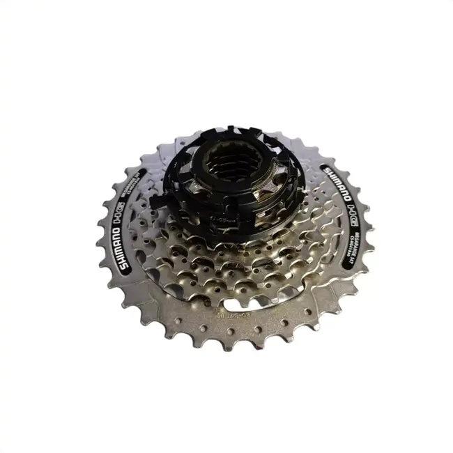 Shimano 8-speed cassette - Hyperglide technologie - MegaRange 11-34T - Lichtgewicht ontwerp - Zilverkleurig