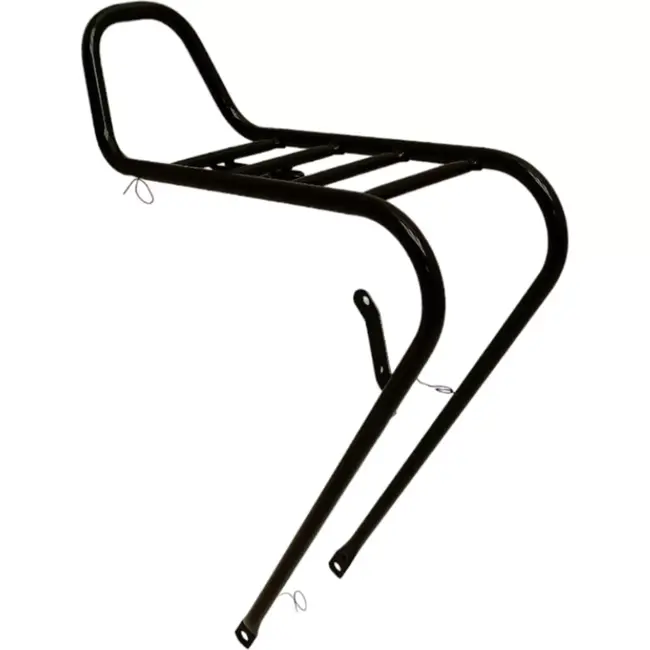 Falkx Voordrager fiets - lamphaak rechts - kabeldoorvoer - zwart