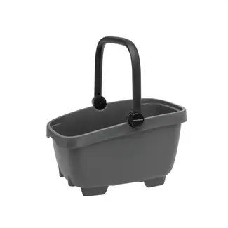 New Looxs Fietsmand 28L - Gerecycled Plastic - Antraciet - MIK Bevestiging - 49x37x29 cm New Looxs Fietsmand 28L - Gerecycled Plastic - Antraciet - MIK Bevestiging - 49x37x29 cm