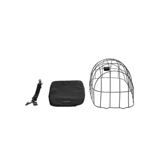 New Looxs Hondenfietsmand uitbreidingsset - waterafstotend kussen - 360° riem - maximaal 10 kg