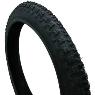 Deli tire BMX buitenband - 16x1.75 - Zwart - ETRTO 47-305 - Inclusief montagehendels