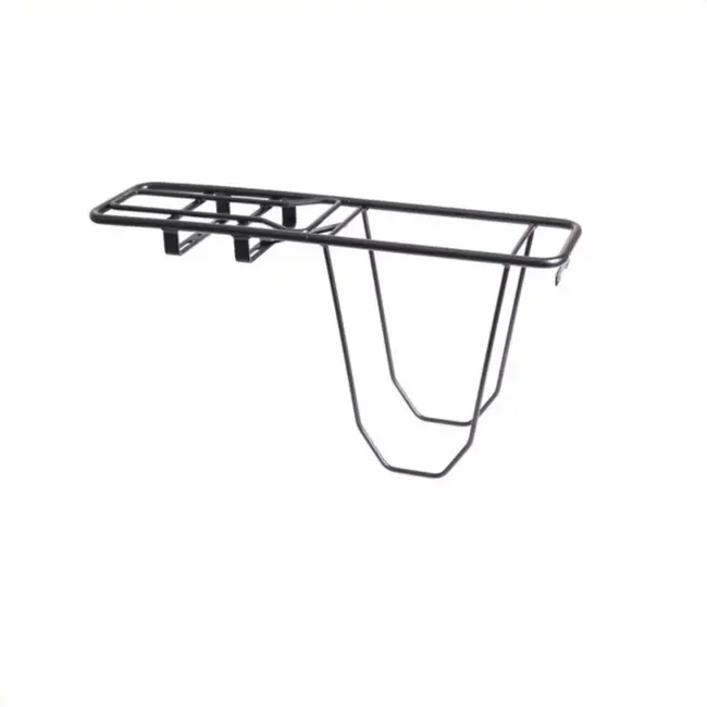 Steco Dragerverlenger voor kinderzitje en fietstassen - 63x17x32 cm - zwart