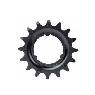 KMC Tandwiel 16T - Gehard Chromoly Staal - Zwart - Voor Shimano Versnellingsnaven