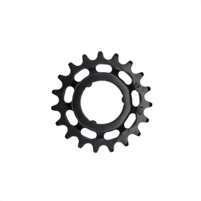 KMC Tandwiel 19T - Gehard Chromoly Staal - Zwart - Voor Shimano Versnellingsnaven
