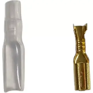 Falkx Dynamo koplamp stekker - vrouwelijke connector met seal - per stuk